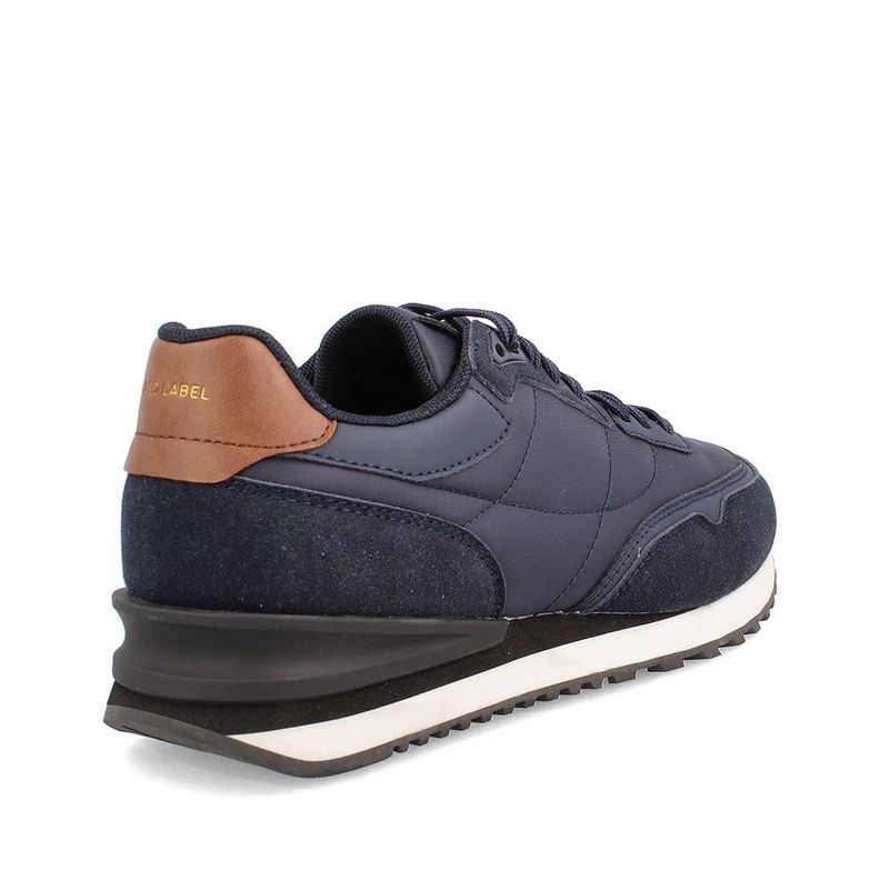 Zapatilla Hombre Bata Red Label Carter Azul Marino-3
