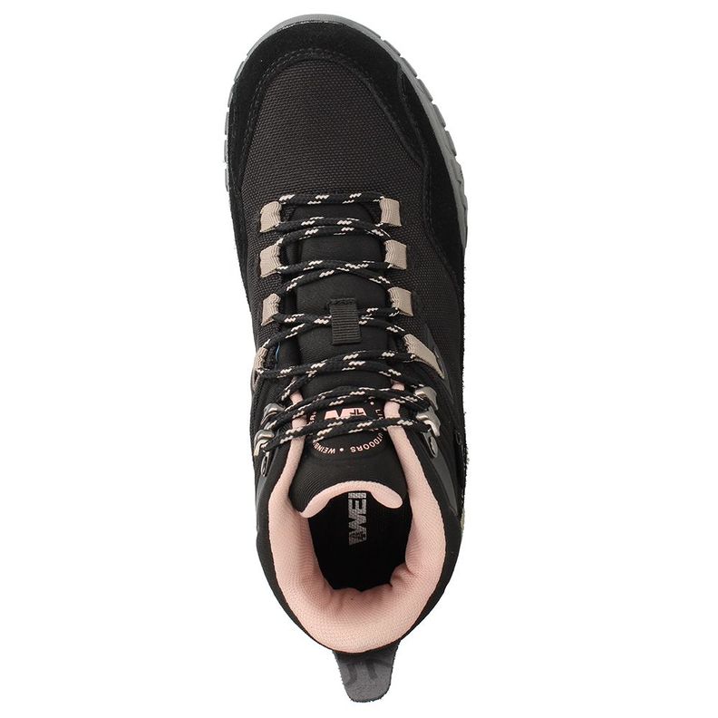Botín Mujer Weinbrenner Beagle Whistler Mid Negro - Rosa-5
