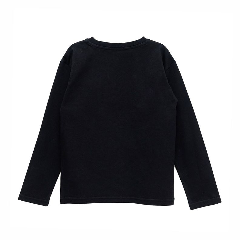 Poleras Manga Larga Niña Bubblegummers Guinea Negro-1