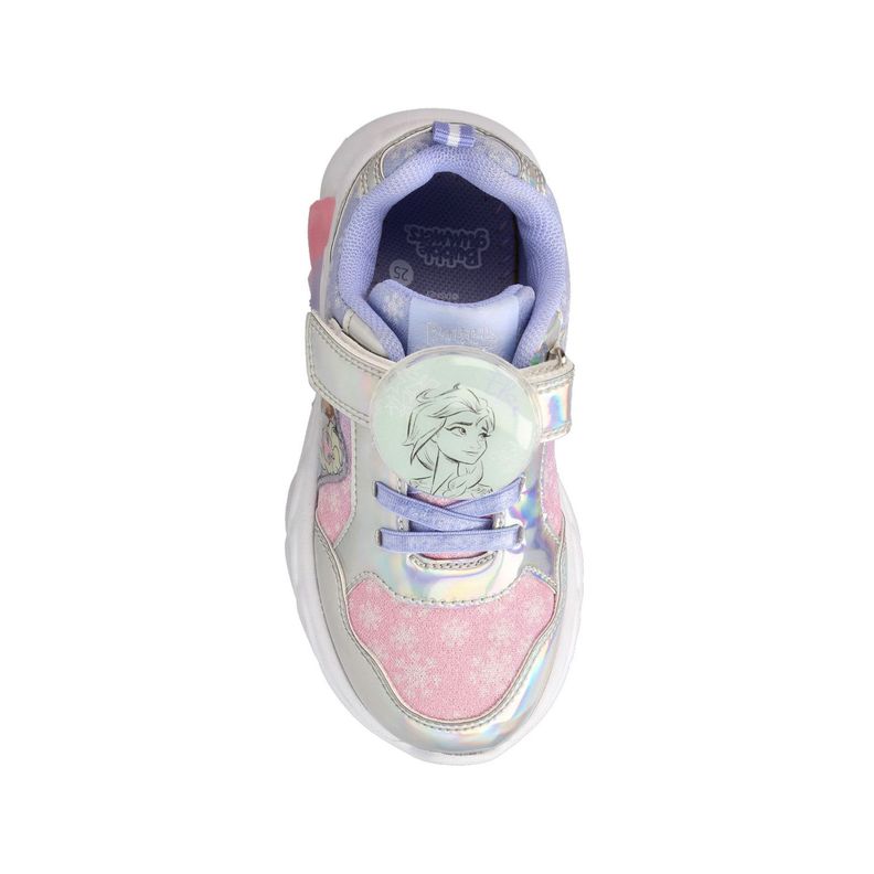 Zapatilla Niña Bubblegummers Elsa Blanco-Lila-3