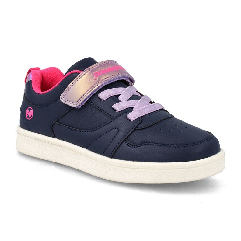 Zapatilla Niña Bubblegummers Clavel Azul-Fucsia-1
