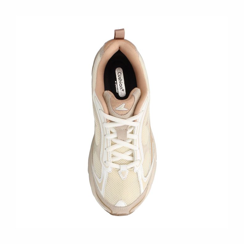 Zapatilla Mujer Power Zeta Relic Beige-Blanco-3