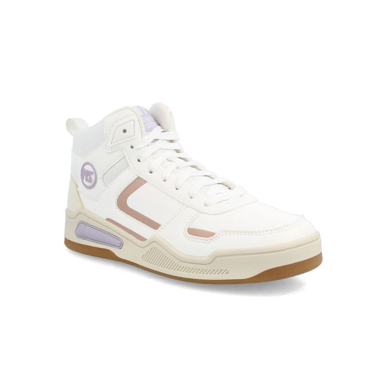 Zapatilla Mujer North Star Team Star Blanco Caña-1