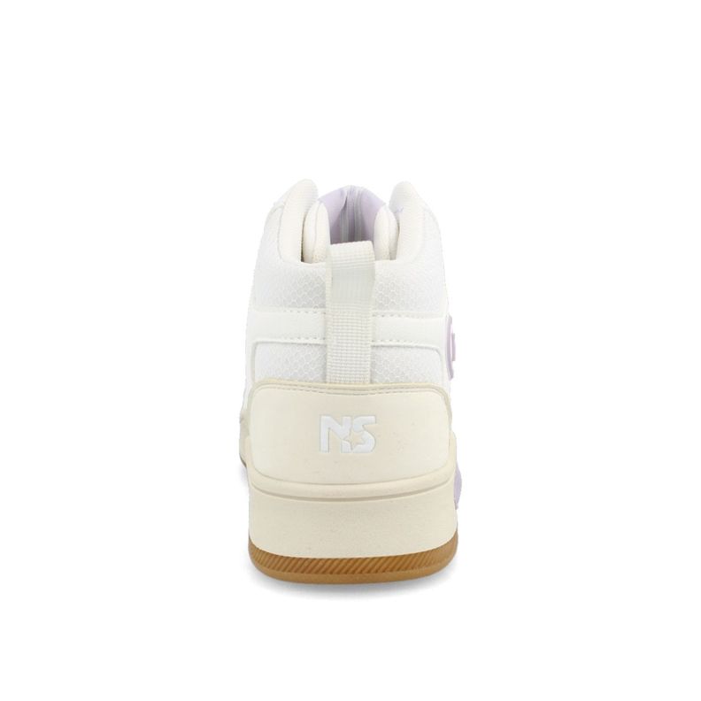 Zapatilla Mujer North Star Team Star Blanco Caña-2