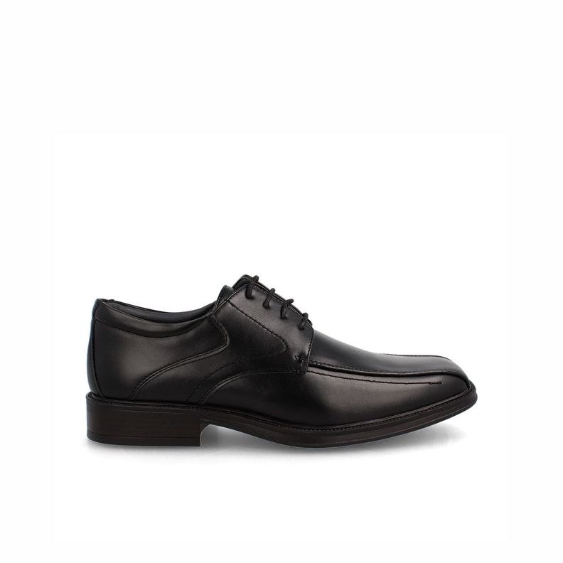 Zapato Hombre Bata Town Negro con Cordon-0