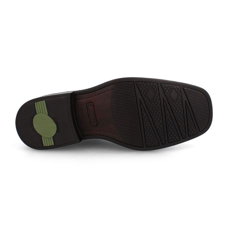 Zapato Hombre Bata Town Negro con Cordon-4