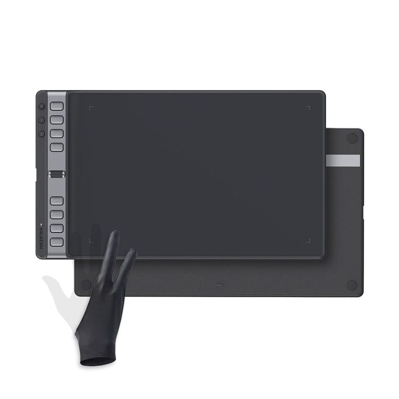 Tableta Grafica Huion Inspiroy 2 L con Scroller y Guante - TG
