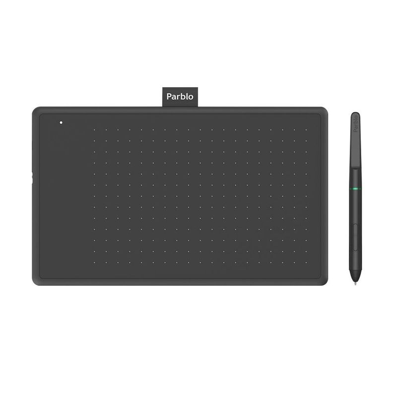 Tableta Gráfica Parblo Ninos N7 Black-0