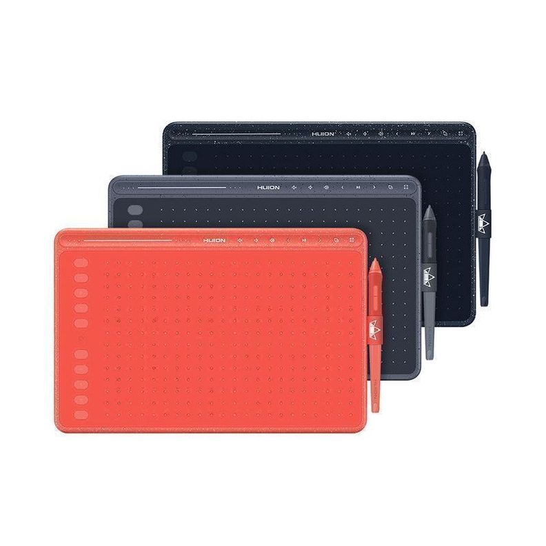 Tableta Digitalizadora Huion HS611 Red Guante-2
