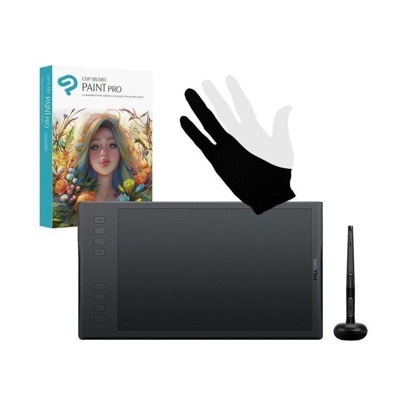 Tableta Gráfica Inalámbrica Huion Q11K V2 PACK-0