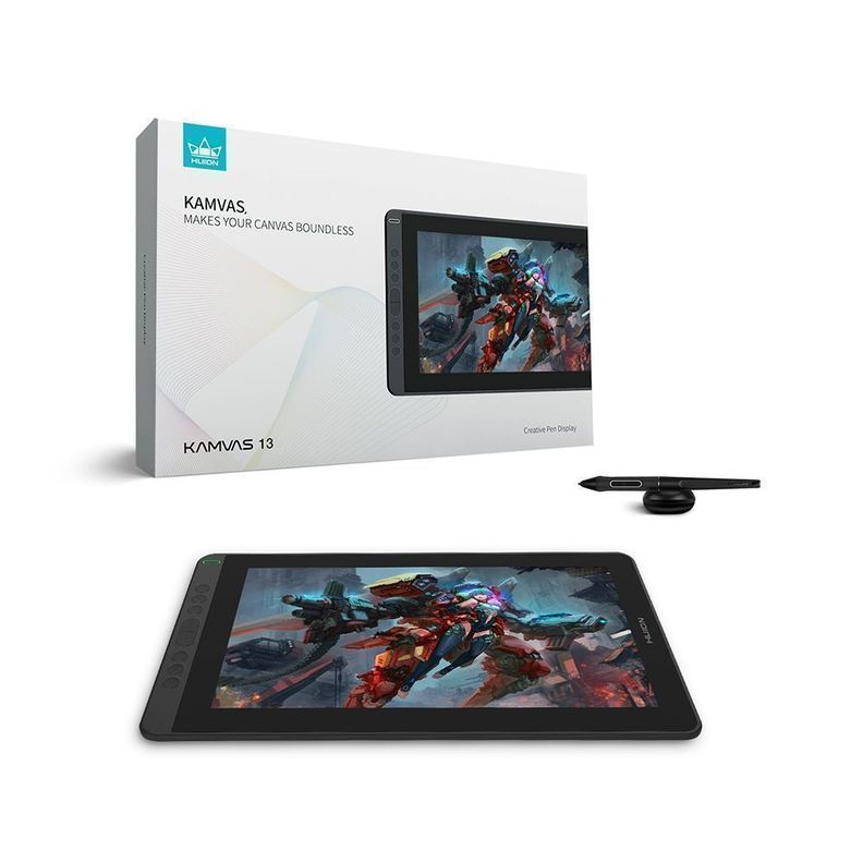Tableta Gráfica Monitor Huion Kamvas 13 Purple - TG-4