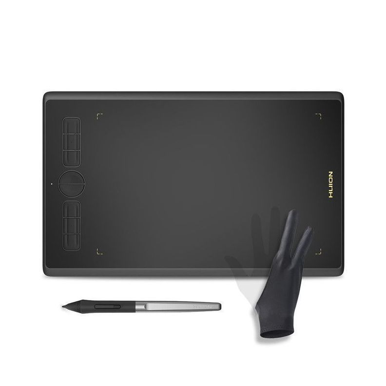 Tableta Gráfica Digitalizadora Huion H580X + Guante - TG-0