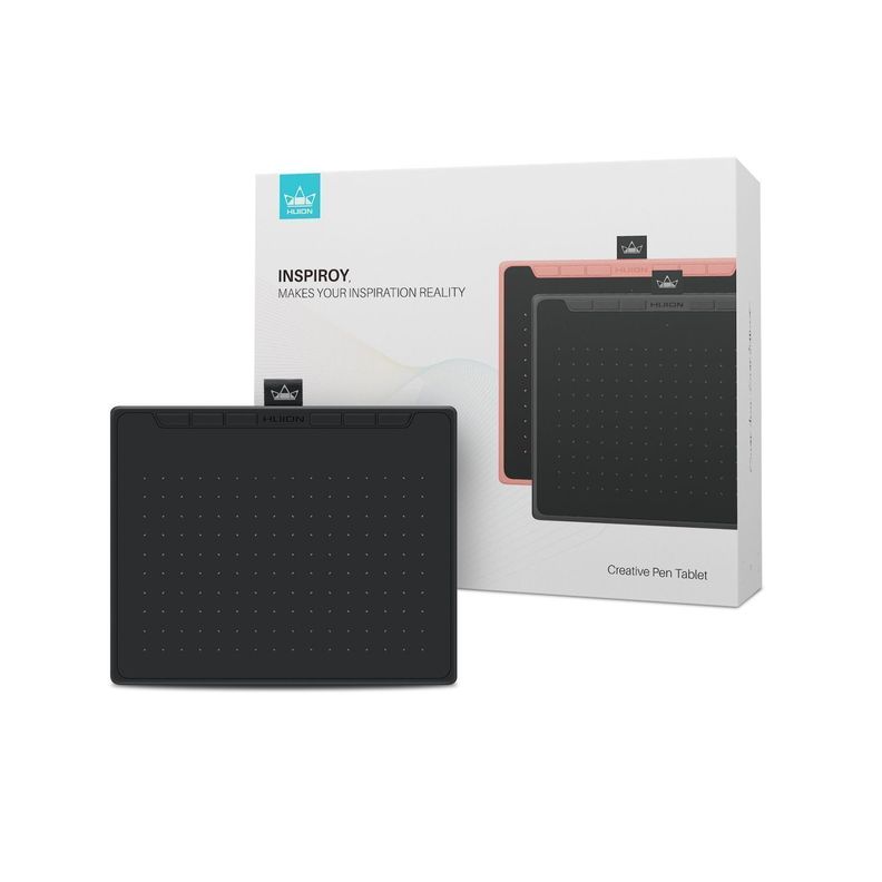 Tableta Gráfica Huion RTS-300 Black con Guante-7