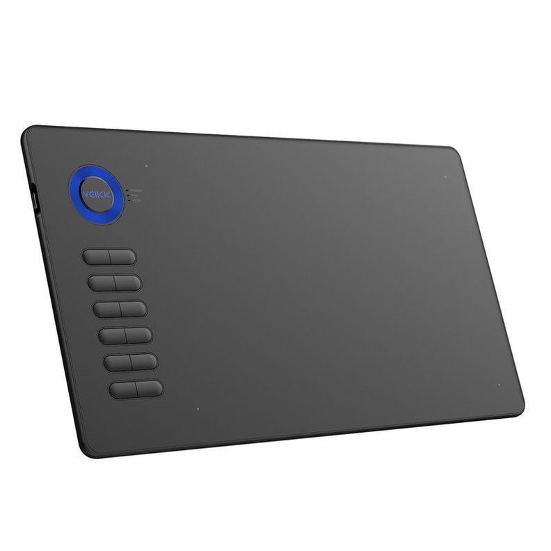 Tableta Gráfica Veikk A15 Blue con Funda y Guante-2