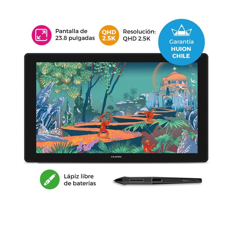 Tableta Gráfica Monitor Huion Kamvas 24 (2.5K)-1