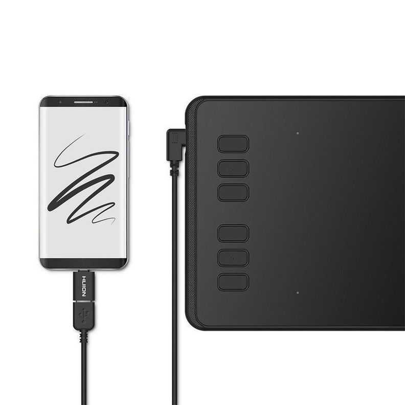 Tableta Digitalizadora Huion H640P Pen Tablet-4