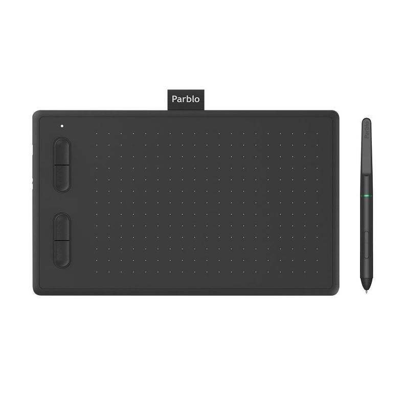 Tableta Gráfica Parblo Ninos N7B Black-0