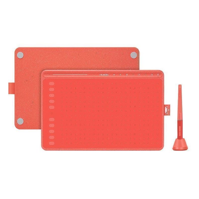Tableta Digitalizadora Huion HS611 Red Pen Tablet-0