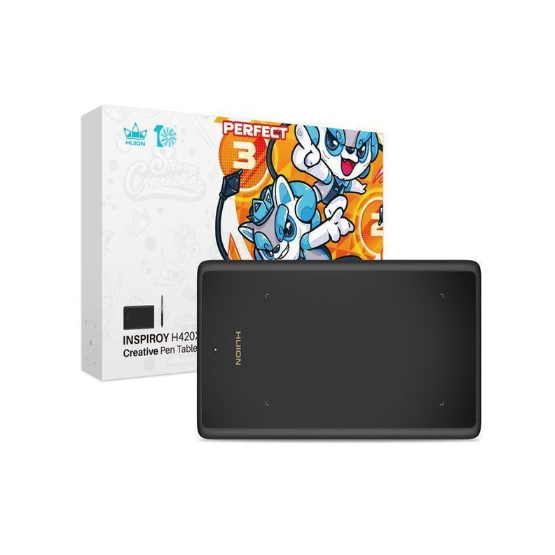 Tableta Gráfica Digitalizadora Huion Inspiroy H420X -5