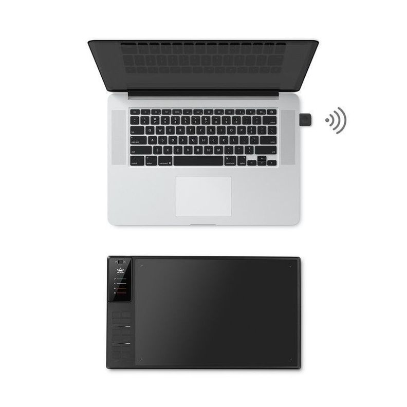 Tableta Digitalizadora Inalámbrica Huion WH1409V2 PACK-4