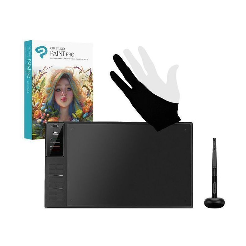 Tableta Digitalizadora Inalámbrica Huion WH1409V2 PACK-0