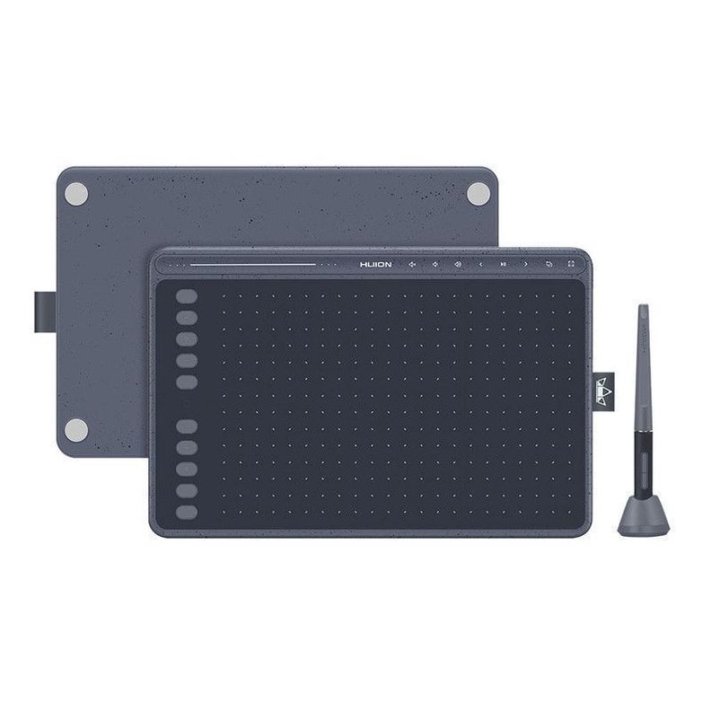 Tableta Digitalizadora Huion HS611 Grey Pen Tablet-0