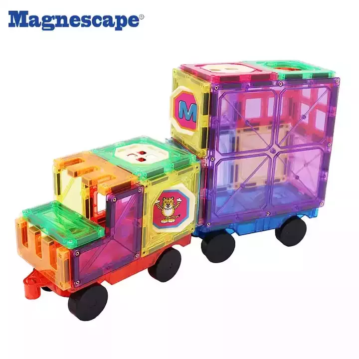 Juguete Bloques Magnéticos Didácticos Magnescape Set 168 Piezas-1