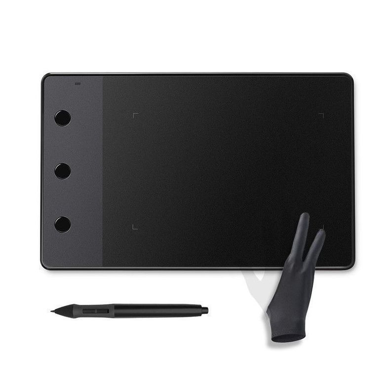 Tableta Digitalizadora Huion H420 PenTablet Guante-0