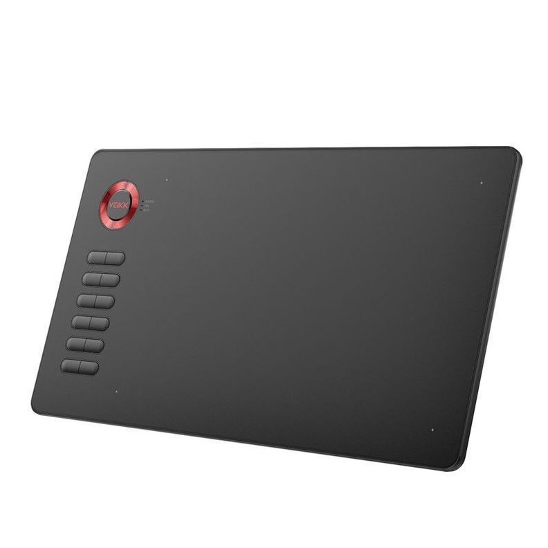 Tableta Gráfica Veikk A15 Red con Funda y Guante-5