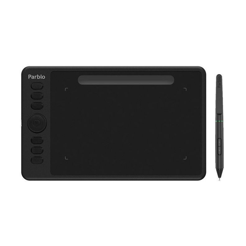 Tableta Digitalizadora Parblo Intangbo S Black-2
