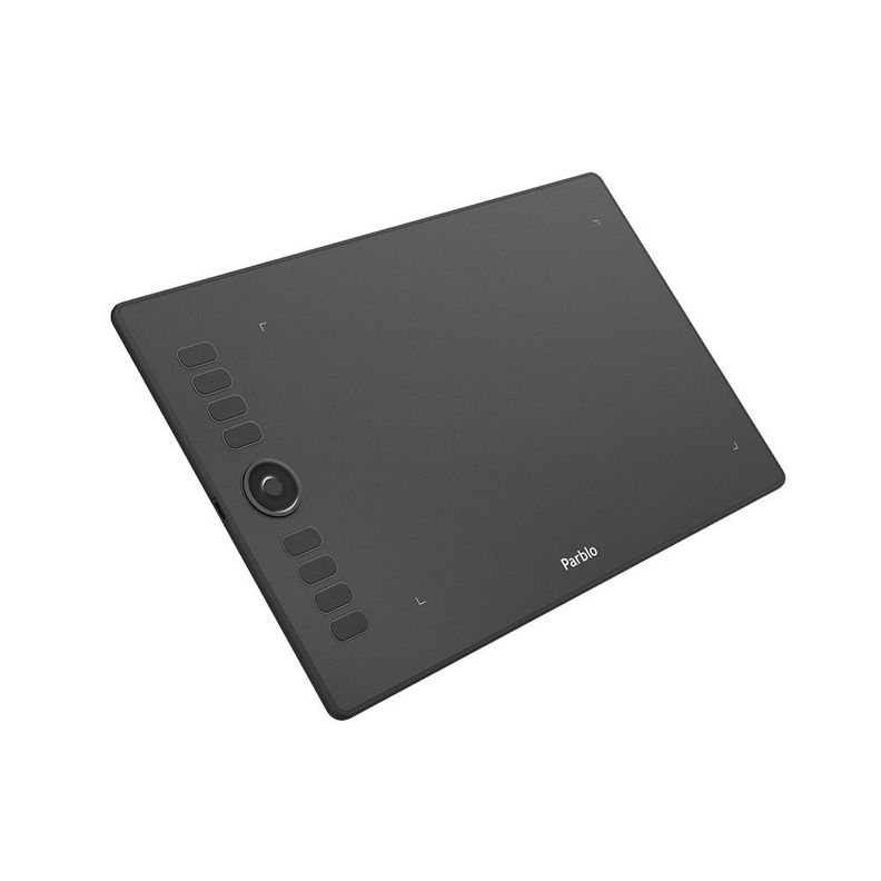 Tableta Gráfica Parblo A610 Pro con Dial y Guante-3