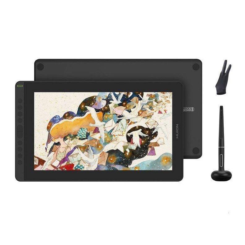 Tablet Digitalizadora Monitor Huion Kamvas 16 (2021) Black-0