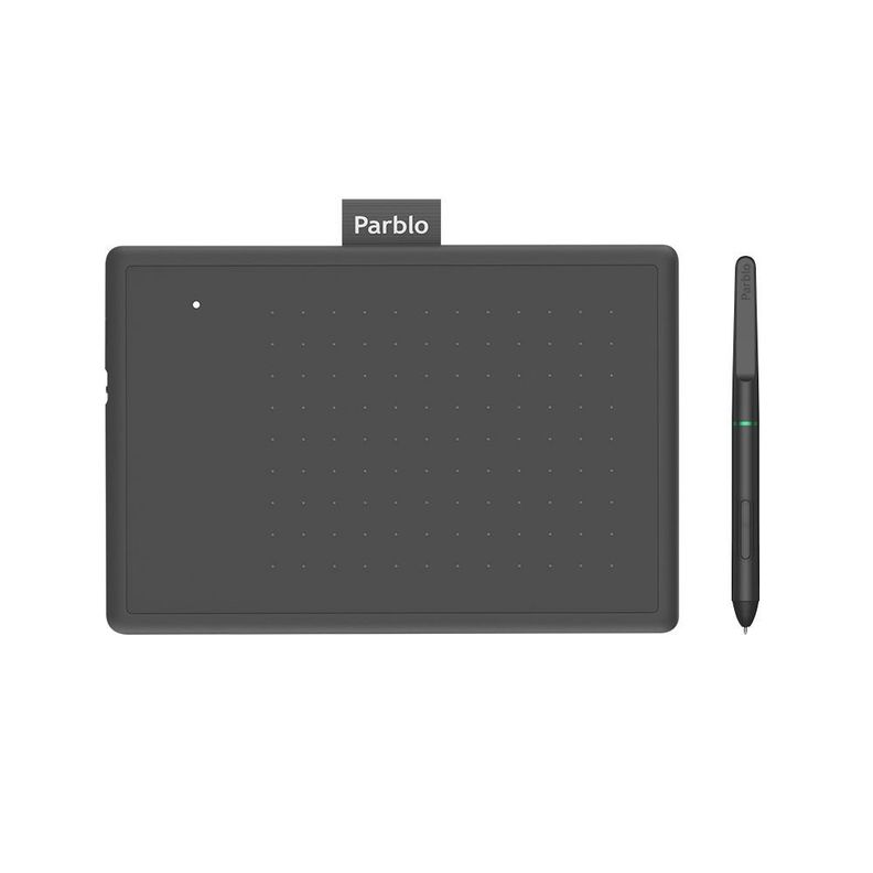 Tableta Gráfica Parblo Ninos N4 Black-0