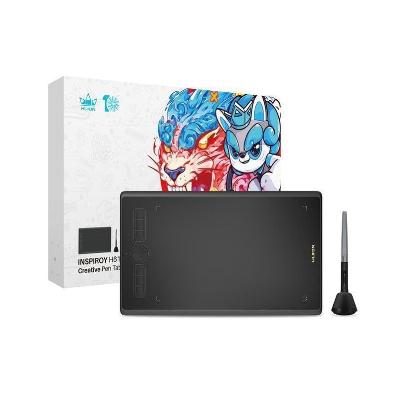 Tableta Gráfica Digitalizadora Huion Inspiroy H610X - TG-5