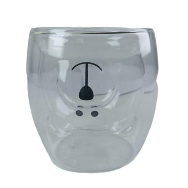 Taza Mug Doble vidrio Oso Sakura 250ML T-00032-1-1