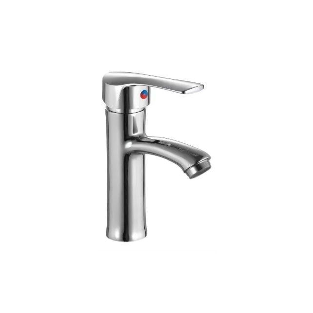 Llave Lavamanos Monomando Grifería Baño Con Flexibles Cromad A10989-0