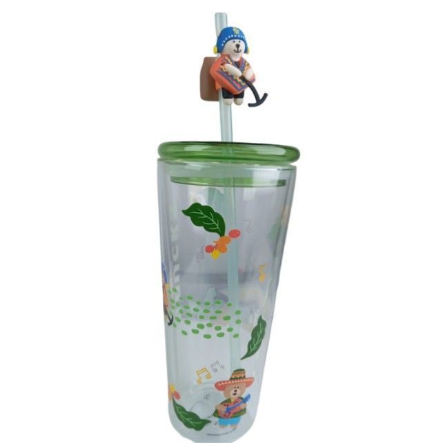 Vasos de Cristal con Tapa Ajustada T-00039-0