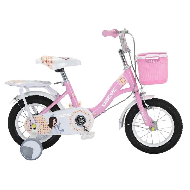Bicicleta Para Niños Ruedas De Entrenamiento Aro 14 Todokcl T-00011-0