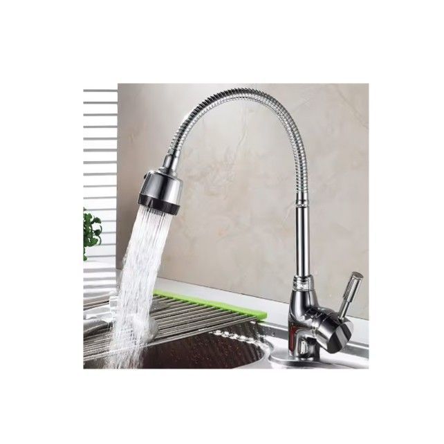 Llave Grifería Lavaplatos Flexible Doble Chorro A10996-3