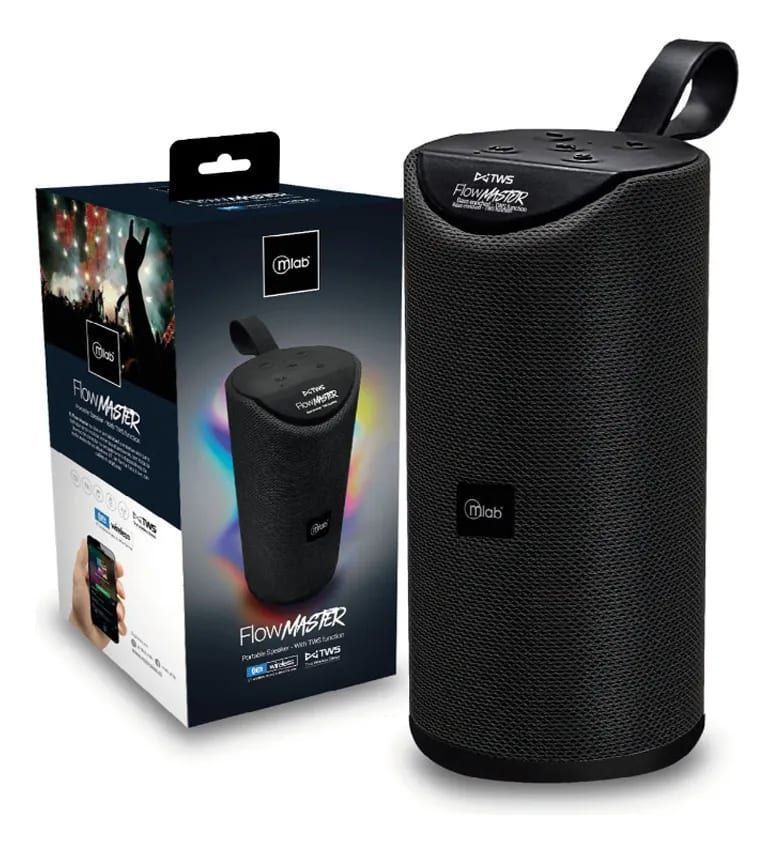 Parlante Portatil Flow Master Mlab - Negro