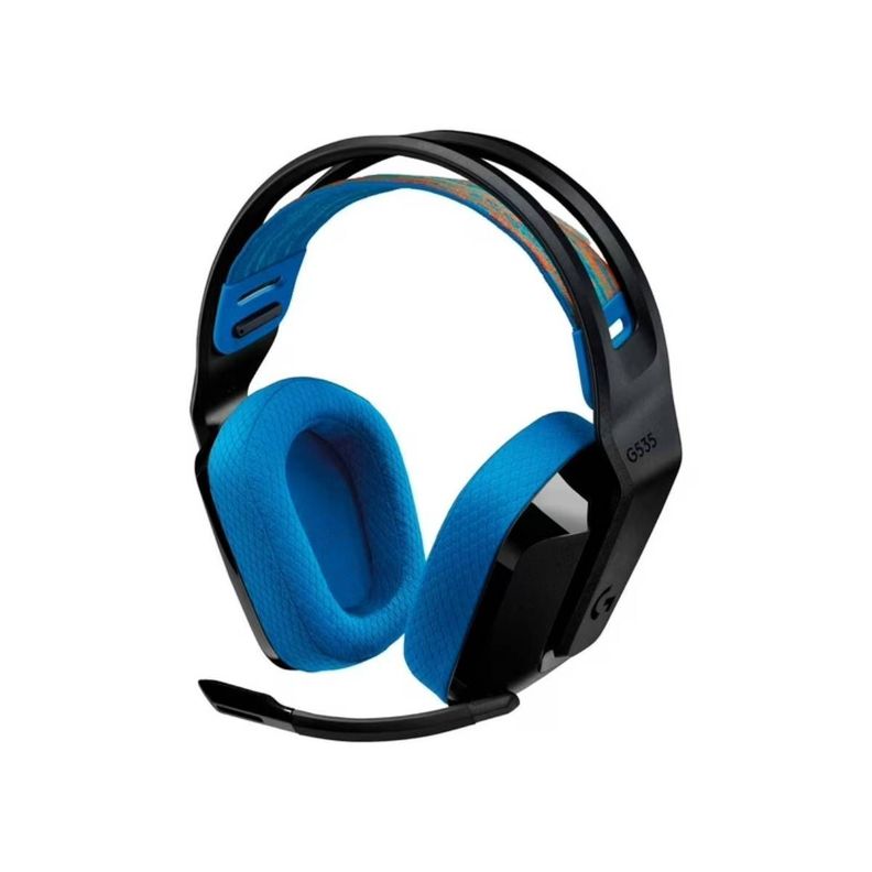 Audifonos Gamer Inalambricos Lightspeed G535 PC / PS4 / PS5 Logitech - Negro/Azul