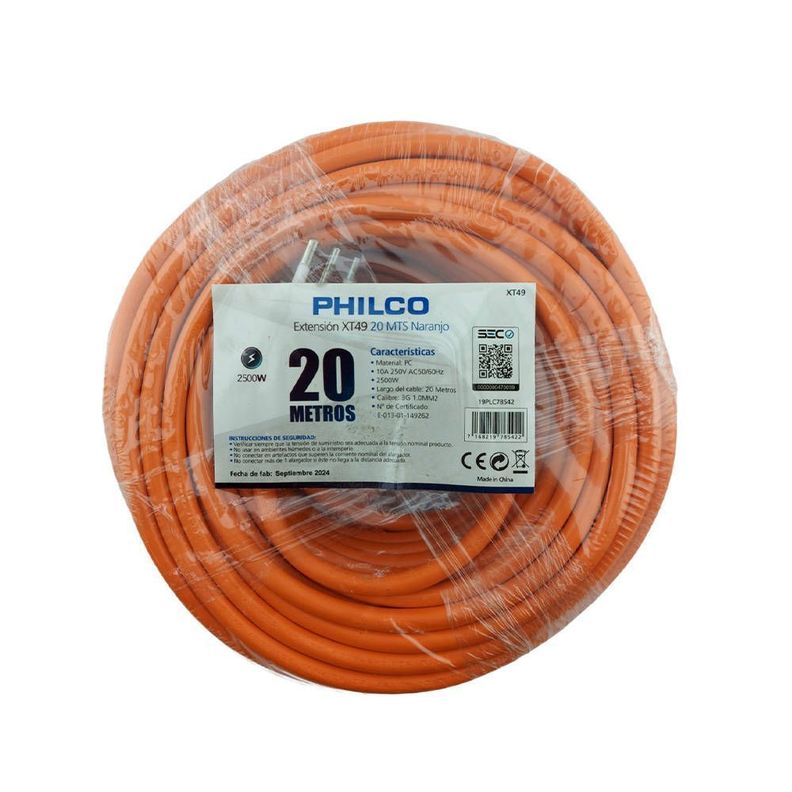 Cable Extension XT49 Philco - 20 Metros
