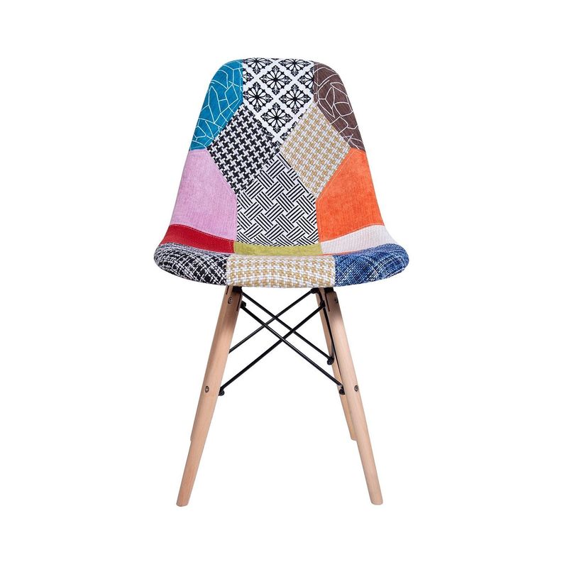 Pack x 4 Silla Eames Patchwork 2-3