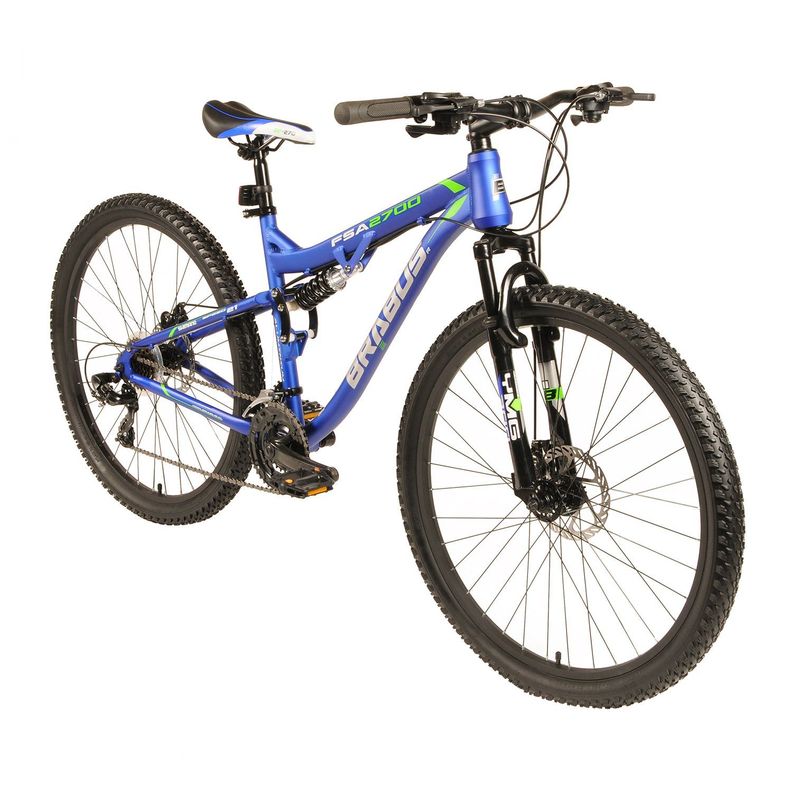 Bicicleta BlackFox Doble Suspensión Aro 27,5 Azul BRABUS | Paris.cl
