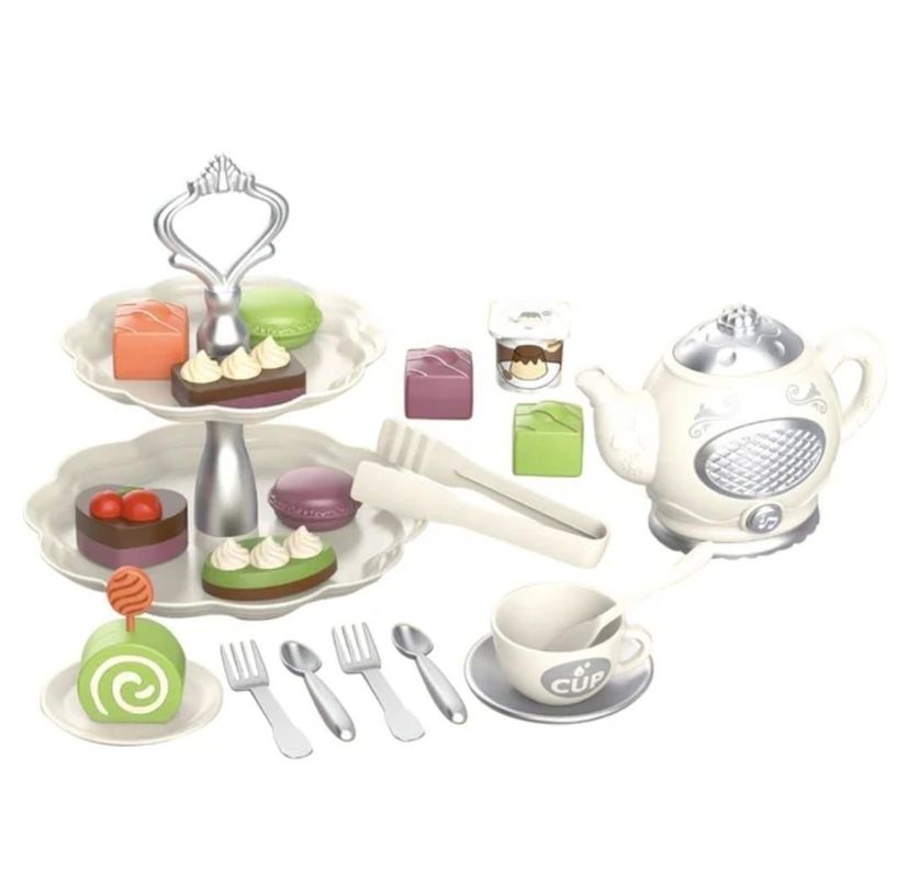 SET DE TAZAS DE TE DE JUGUETE CON ACCESORIOS-6