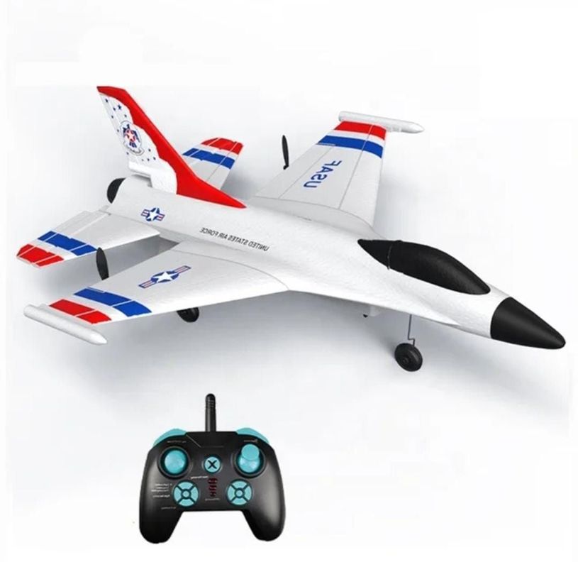 Avion Aeroplano F-16  Control Remoto 2,4 Ghz.  3ch-0