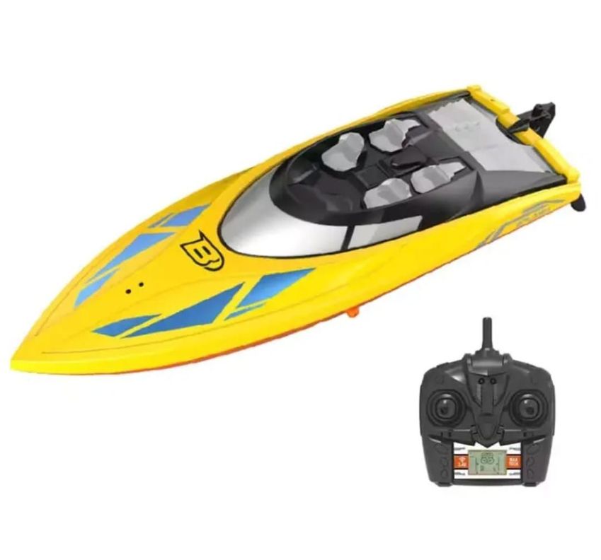 Lancha Bote Barco H107, Control Remoto 2,4 Ghz-0