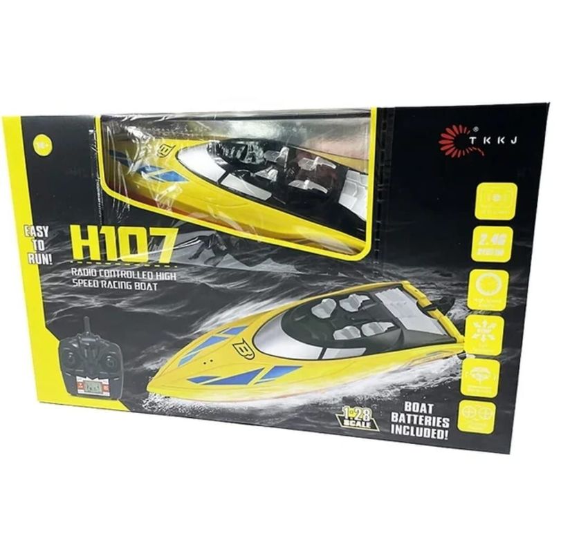 Lancha Bote Barco H107, Control Remoto 2,4 Ghz-7