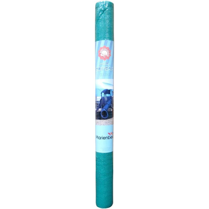 Malla Sombra Lisa 80% de 2,1 × 5 m color Verde-0