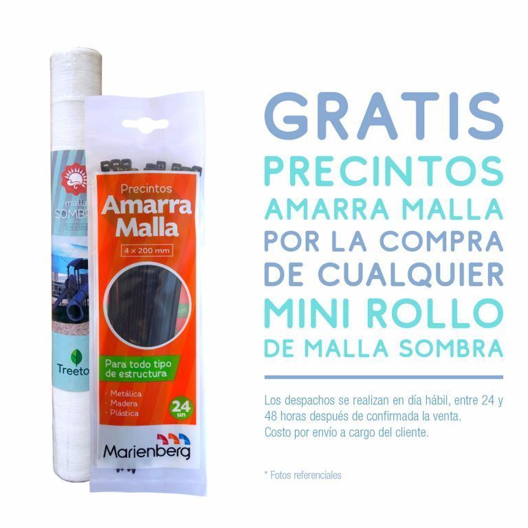 PACK: 2 Mallas Sombra Lisa 80% de 2,1 × 10 m color Blanco-1